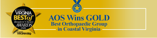 CoVa “Gold” – Top Docs Mean Top Care for AOS Patients Five Years Running – AOS Celebrates its Top Docs and CoVa “Gold”