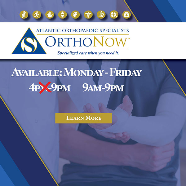 We’re here to help – OrthoNow Extended Availability