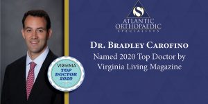 Dr. Carofino AOS Hand to Shoulder Surgeon Top Doctor 2020