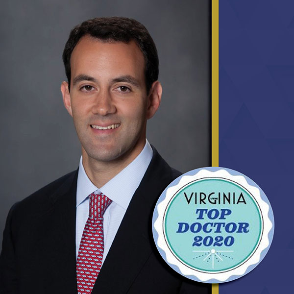 AOS Surgeon Named Virginia Top Doctor