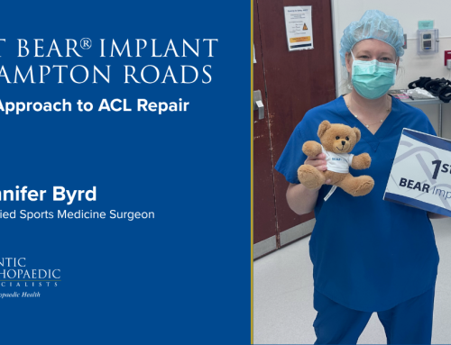 First BEAR® Implant in Hampton Roads Performed by Dr. Jennifer Byrd | A New Option for ACL Repair