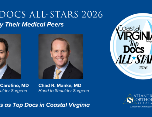 Dr. Brad Carofino and Dr. Chad Manke Named Coastal Virginia Top Docs All-Stars