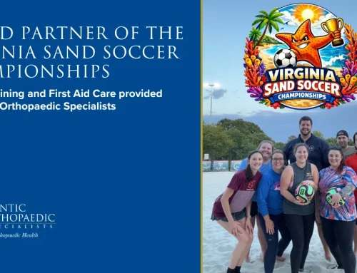 Atlantic Orthopaedic Specialists Supports Virginia Sand Soccer Tournament with On-Site Athletic Trainers